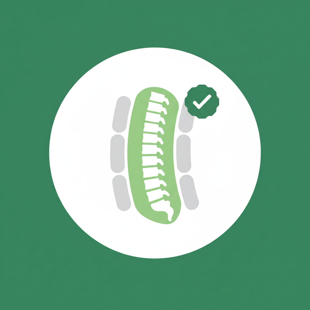 Safe Spine Press Icon