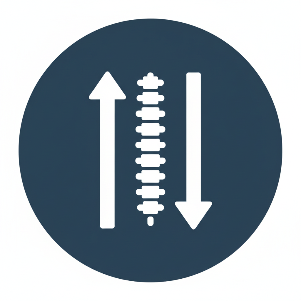 Spine Stretch Icon